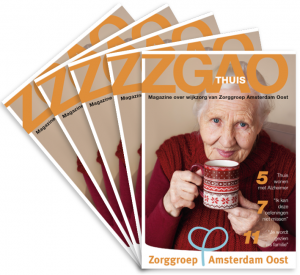 Zorg magazine Zorggroep Amsterdam Oost